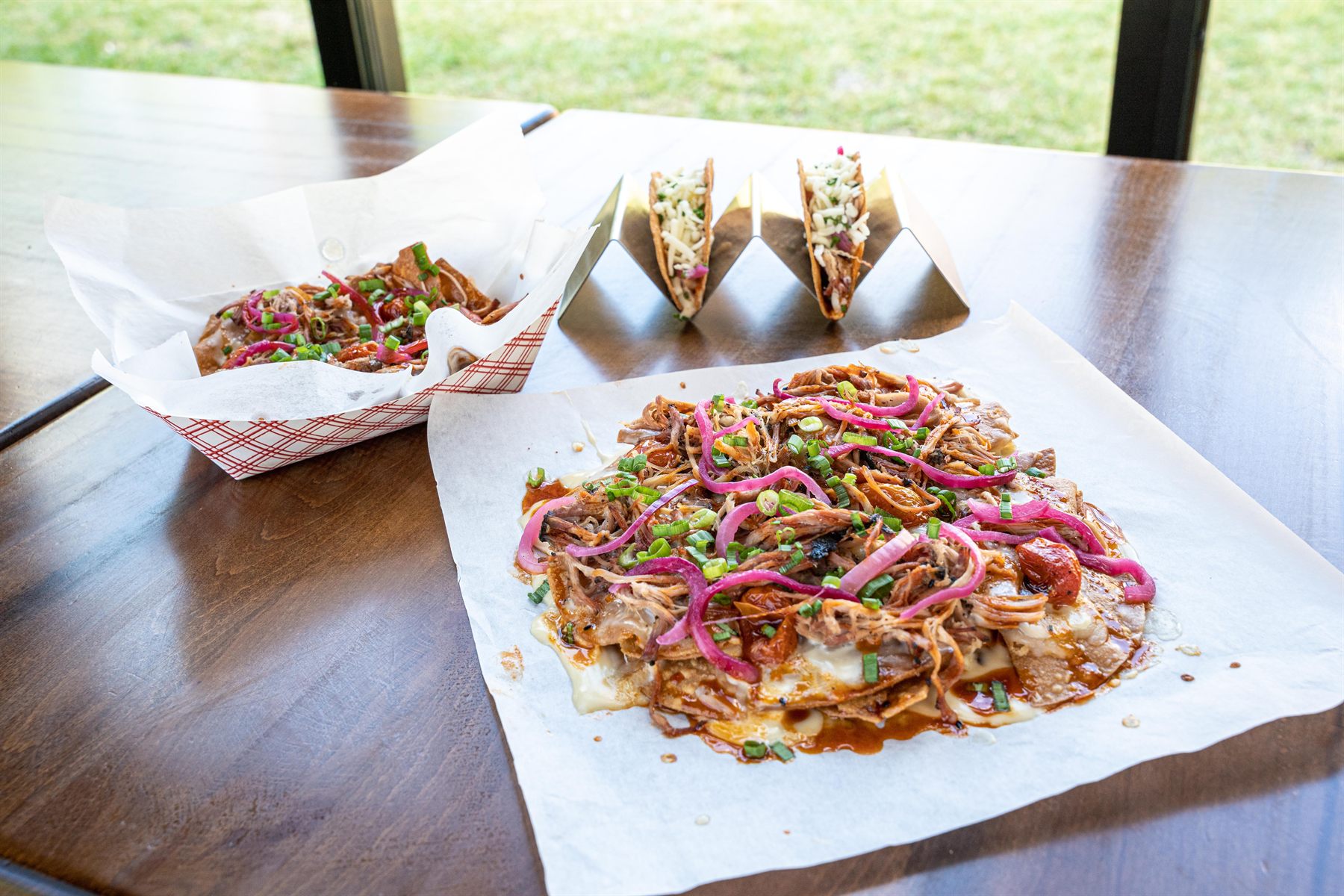 Premium nacho plate